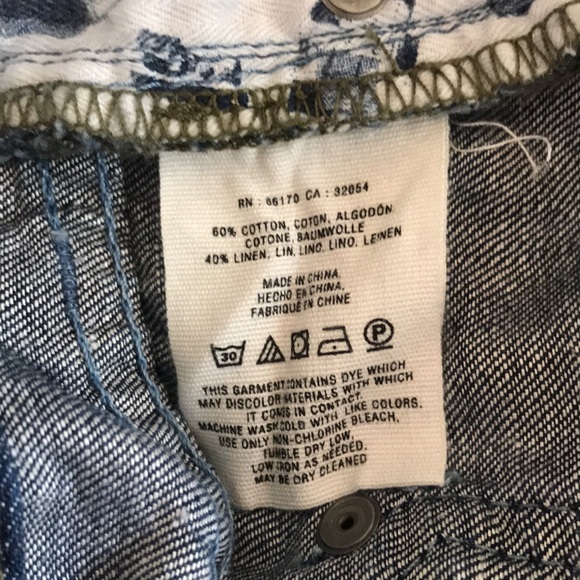 Anthro Pilcro & the Letterpress jean shorts - Picture 8 of 8